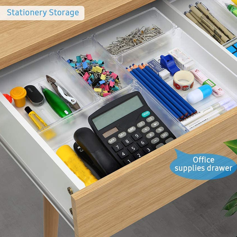 1130-ckzqia.jpg 25 PCS Clear Plastic Drawer Organizers Set - Image 5