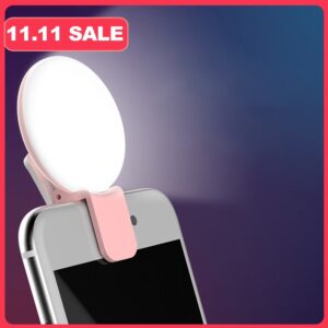 clip on ring light for camera