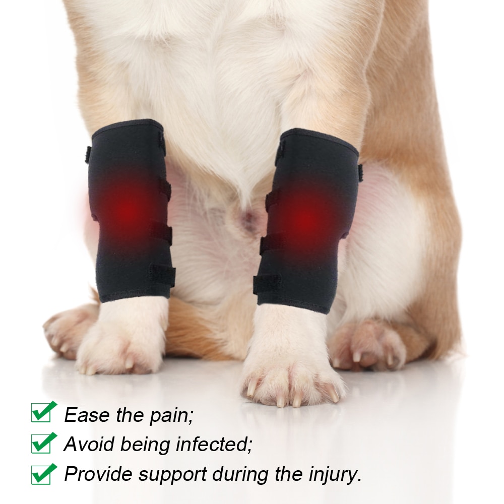 1592-t6dcu6.jpg ABMOS Dog Knee Brace with Side Stabilizers, Knee Immobilizer Support for Dogs with Torn ACL, Knee Cap Dislocation, Arthritis, Reduces Pain and Inflammation, 7 Sizes - Image 2